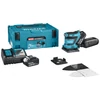 Makita DBO480RTJ 18V LXT Li-ion 112x102mm rezgőcsiszoló 2x5,0Ah