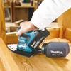 Makita DBO480RTJ 18V LXT Li-ion 112x102mm rezgőcsiszoló 2x5,0Ah