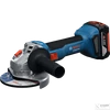 Bosch GWS 18V-8 Akkus Sarokcsiszoló (2x4,0 Ah akkuval; GAL 1840 töltővel; csiszolótárcsa 125mm) s