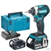 Makita DTD154RTJ 18V LXT Li-ion BL 175Nm 3 seb ütvecsavarbehajtó 1/4