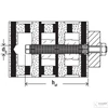 Fischer FIS H 20x85 K szitahüvely