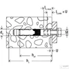 Kép 2/5 - Fischer FH II 15/M10 I R nagyteljesítményű dübel 1db