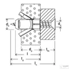 Fischer PD 8 gipszkarton dübel 1db