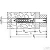Kép 2/7 - Fischer SXR 10 x 100 T Hdg rögzítődübel 1db