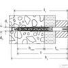 Kép 2/6 - Fischer SXRL 10x140 T hosszított rög.dűbel 1db