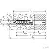 Kép 2/5 - Fischer SXR 10 x 100 rögzítődübel 1db