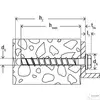 Kép 2/9 - Fischer Ultracut 8x80/15 US TX betoncsavar 1db