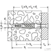 Fischer UX 6x35 RSK dűbelszett 1db