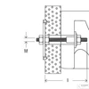 Fischer WDP 10x170 átmenő mosdótálrögzitő 1db