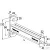 Kép 2/5 - Fischer FCA 750 Konzol 41 x 41 x 2,5 mm 1db
