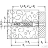 Fischer UX 14 x 75 perem nélkül univerzális dűbel