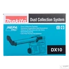 Makita DX10 porelszívó készlet HR3011-hez