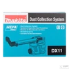 Makita DX11 porelszívó készlet HR3012-hez