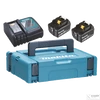 Makita 18V LXT Li-ion 2x5,0 Ah akku + DC18RC töltő készlet + MAKPAC