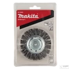 Makita drótkefe csésze fonott 75x6mm 1/4
