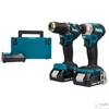 Kép 1/4 - Makita DLX2423AJ 18V LXT Li-ion BL készlet DDF487Z+DTD157Z+2x2,0Ah MP2