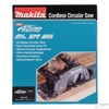 Makita 40Vmax XGT Li-ion BL AWS 260mm körfűrész 2x5,0Ah