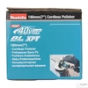 Makita 40Vmax XGT Li-ion BL 180mm 940W polírozógép Z