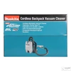 Makita 40Vmax XGT Li-ion BL 18kPa 195W HEPA háti porszívó Z