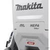 Kép 15/21 - Makita 40Vmax XGT Li-ion BL 18kPa 195W HEPA háti porszívó Z