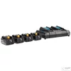 Makita 197626-8 18V LXT Li-ion 4x5,0Ah akku + DC18RD duplatöltő készlet + MAKPAC