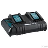 Makita DC18SH akkumulátor töltő 14,4V-18V Li-ion KÉT PORTOS LXT (normál)