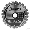 Makita körfűrészlap akkus 190x30mm Z24