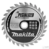 Makita körfűrészlap merülő 165x20mm Z28