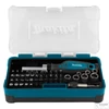 Makita 47db-os bit és dugókulcskészlet racsnis behajtóval
