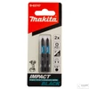 Makita impact BLACK csavarbehajtó bit PZ1 50mm