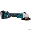 Makita 18V LXT Li-ion BL 125mm X-LOCK sarokcsiszoló ford+fék 2x5,0Ah