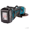 Makita 18V LXT Li-ion BL 125mm X-LOCK sarokcsiszoló ford+fék 2x5,0Ah
