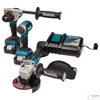 Makita DLX3155TJ 18V LXT Li-ion BL szett DDF486+DGA504+DTD153+2x5,0Ah MP3,4