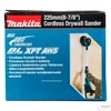 Makita DSL801Z 18V LXT Li-ion BL AWS 225mm falcsiszoló Z