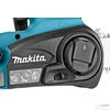 Kép 16/30 - MAKITA DUC252Z 2x18V Li-ion LXT akkus láncfűrész