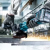 Makita GA005GM201 40V max XGT Li-ion BL 125mm sarokcsiszoló + FÉK 2x4,0Ah szett