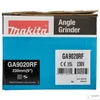 Kép 10/11 - Makita GA9020RF 230mm 2200W sarokcsiszoló lágyindítással