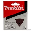 Makita Csiszolópapír tépőzáras piros 96x96mm K40 (10 db/cs)