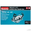 Makita RS001GZ 40Vmax XGT Li-ion BL ADT 185mm Mg hátsó markolatos körfűrész Z