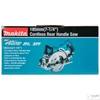 Makita RS001GZ 40Vmax XGT Li-ion BL ADT 185mm Mg hátsó markolatos körfűrész Z
