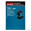 Makita SK700D 12Vmax CXT Li-ion 3xTELJES vonal lézer PIROS Z