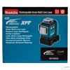 Makita SK700GD 12Vmax CXT Li-ion 3xTELJES vonal lézer ZÖLD Z