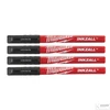Milwaukee INKZALL™ Filctoll 0,6 mm hegyű Fekete (4 db/cs)