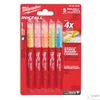 Milwaukee INKZALL™ Szövegkiemelő Színes (5 darabos kiszerelés) 1 db