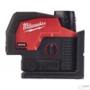 Milwaukee M12 CLLP-301C M12™ ZÖLD KERESZTVONAL- ÉS PONTLÉZER