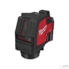 Milwaukee L4 CLL-301C USB ÚJRATÖLTHETŐ ZÖLD KERESZTVONALAS LÉZER