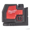Milwaukee L4 CLL-301C USB ÚJRATÖLTHETŐ ZÖLD KERESZTVONALAS LÉZER