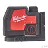 Kép 1/32 - Lézertechnika Keresztlézer Milwaukee L4 CLLP-301C USB ÚJRATÖLTHETŐ ZÖLD KERESZTVONAL- ÉS PONTLÉZER Kisgéponline