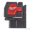 Milwaukee L4 CLLP-301C USB ÚJRATÖLTHETŐ ZÖLD KERESZTVONAL- ÉS PONTLÉZER