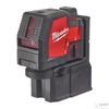Milwaukee L4 CLLP-301C USB ÚJRATÖLTHETŐ ZÖLD KERESZTVONAL- ÉS PONTLÉZER